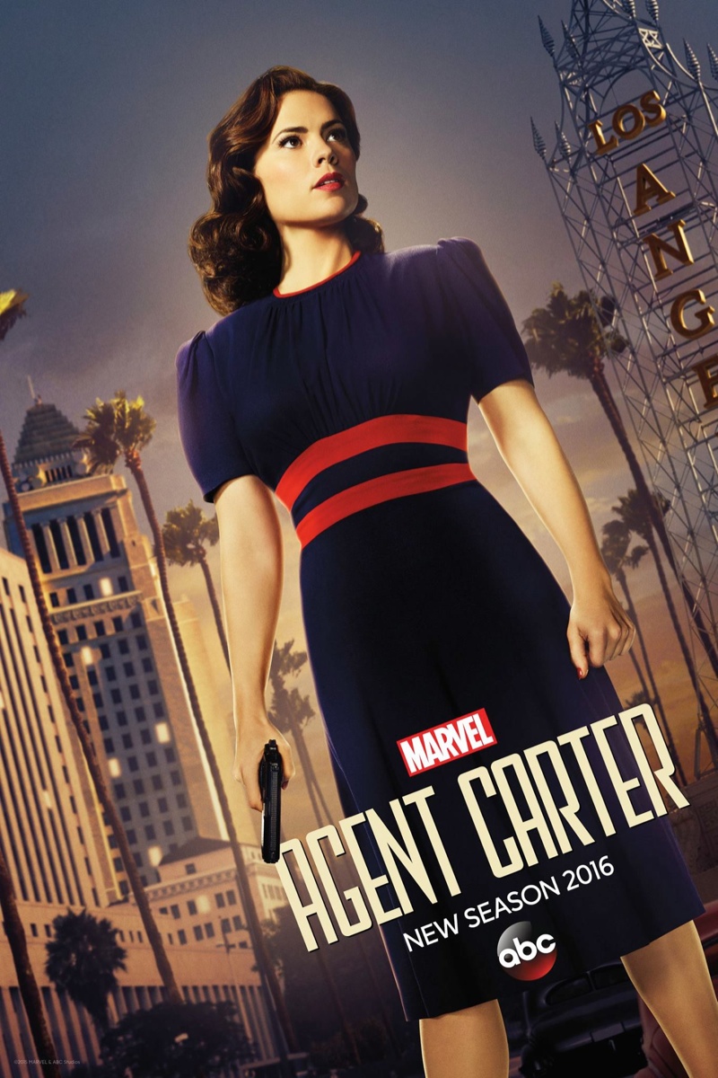 Hayley Atwell Heads to LA for ‘Agent Carter’ Season 2 Posters