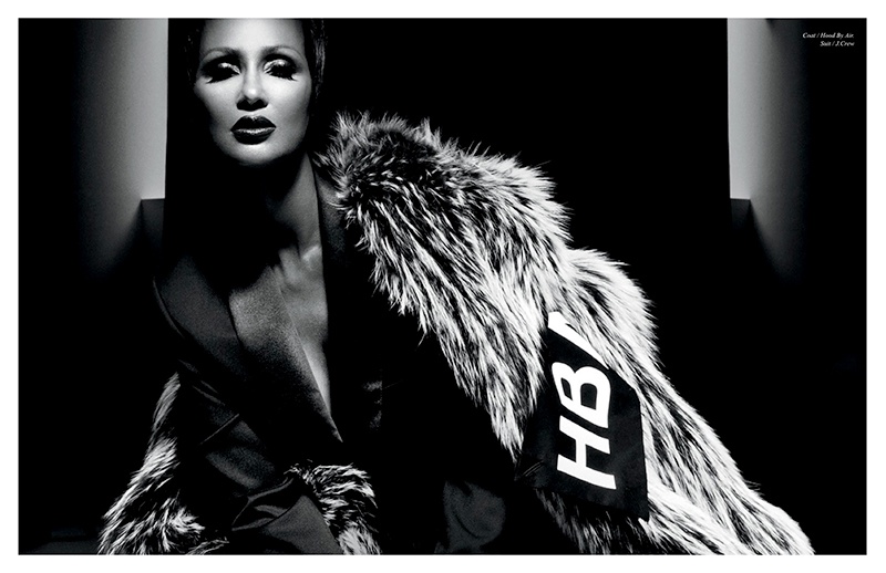 Iman Works It for Schön! #29 Cover Story Iman Works It for Schön! #29 Cover Story
