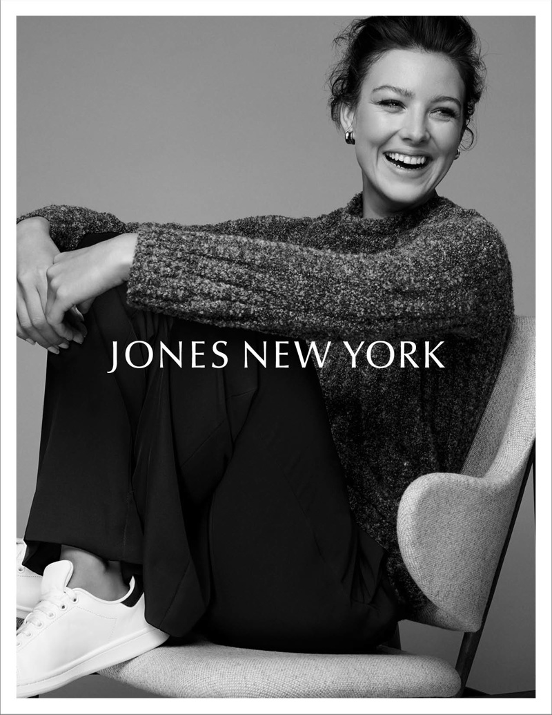 Eliza Cummings Fronts Jones New York Fall '15 Campaign