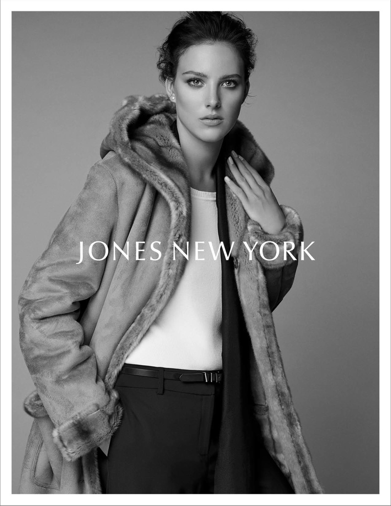Eliza Cummings Fronts Jones New York Fall '15 Campaign