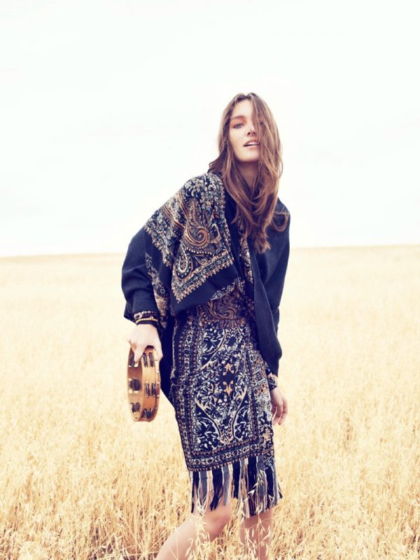 Josephine Le Tutour Models Folk Style for Neiman Marcus – Fashion Gone ...