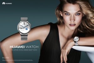 Karlie Kloss Stars in the Huawei Watch Campaign Karlie Kloss Stars in the Huawei Watch Campaign