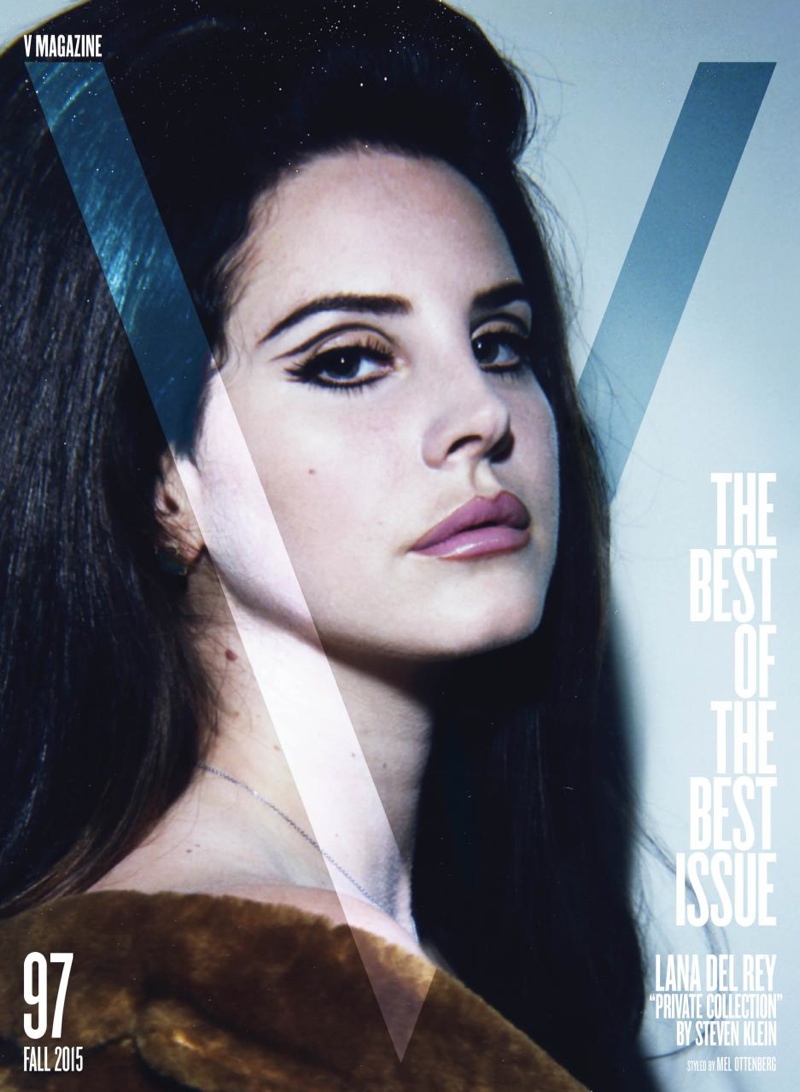 Lana Del Rey on V Magazine Fall 2015 cover