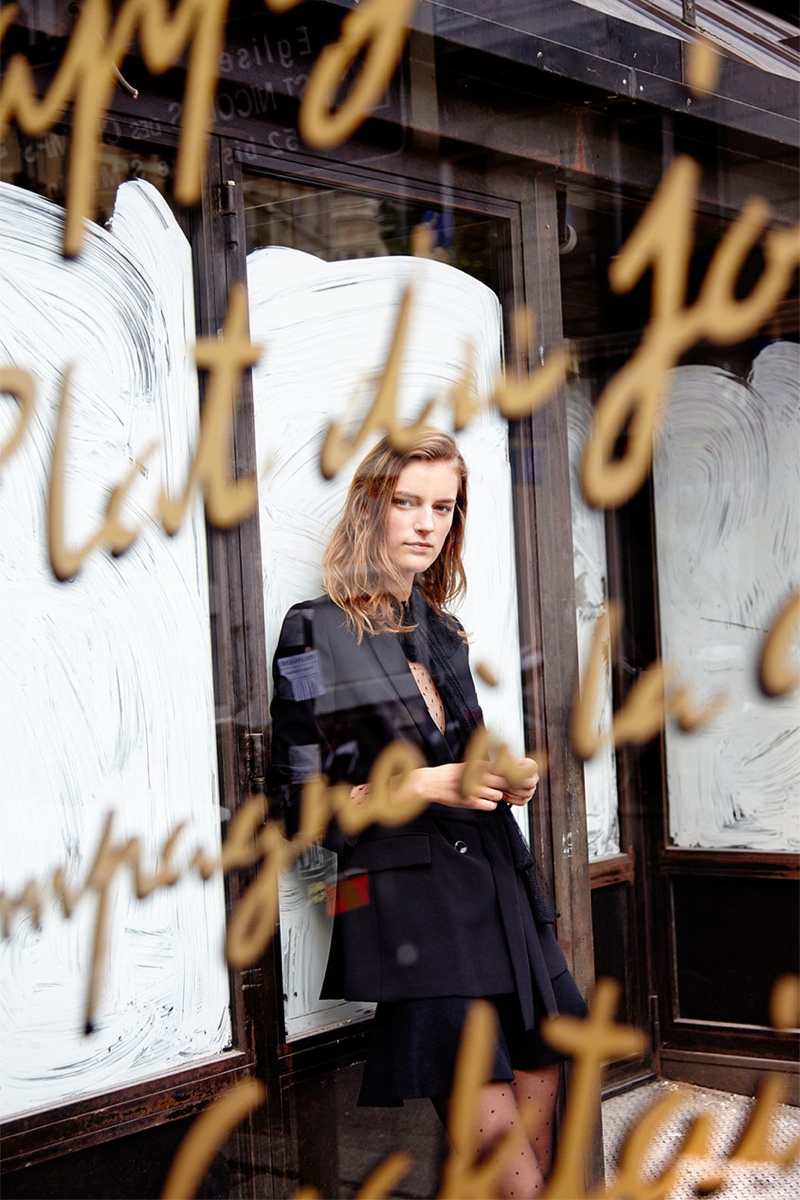 Laura Kampman Models The New Daywear from Zara
