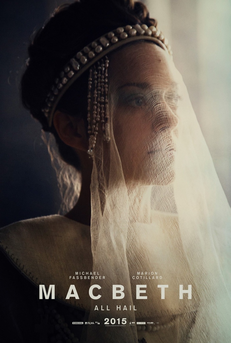 Marion Cotillard as Lady Macbeth on Macbeth poster