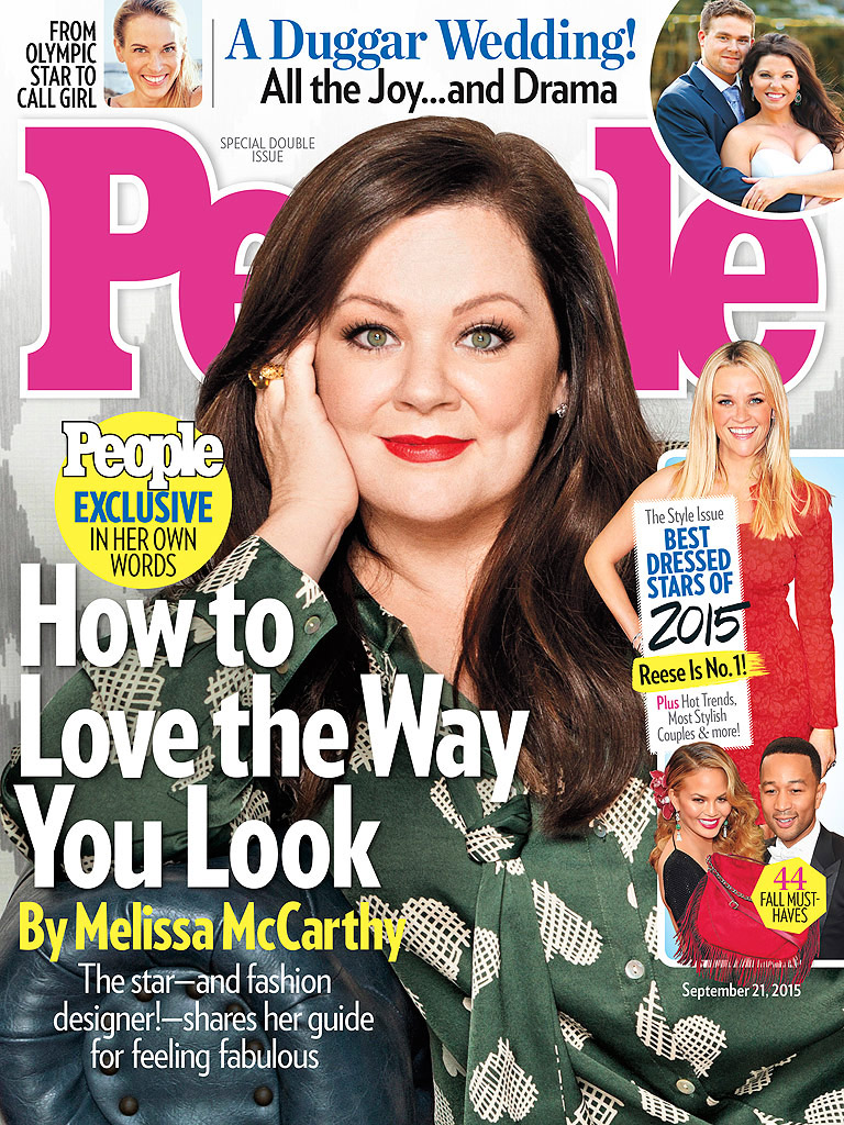 Melissa McCarthy Lands People Magazine September 2015 Cover