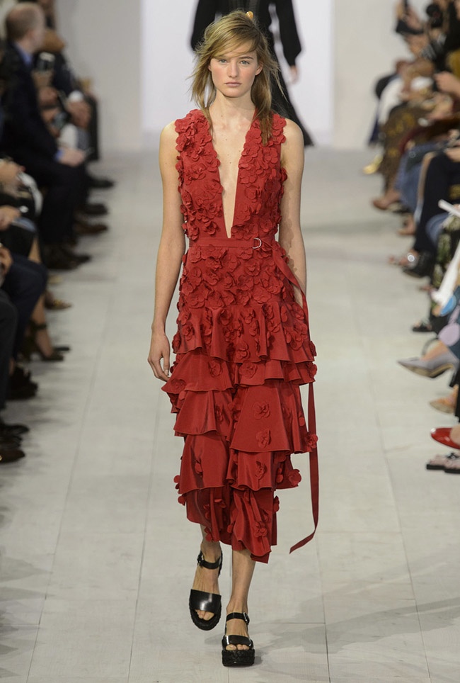 A look from Michael Kors' spring 2016 collection