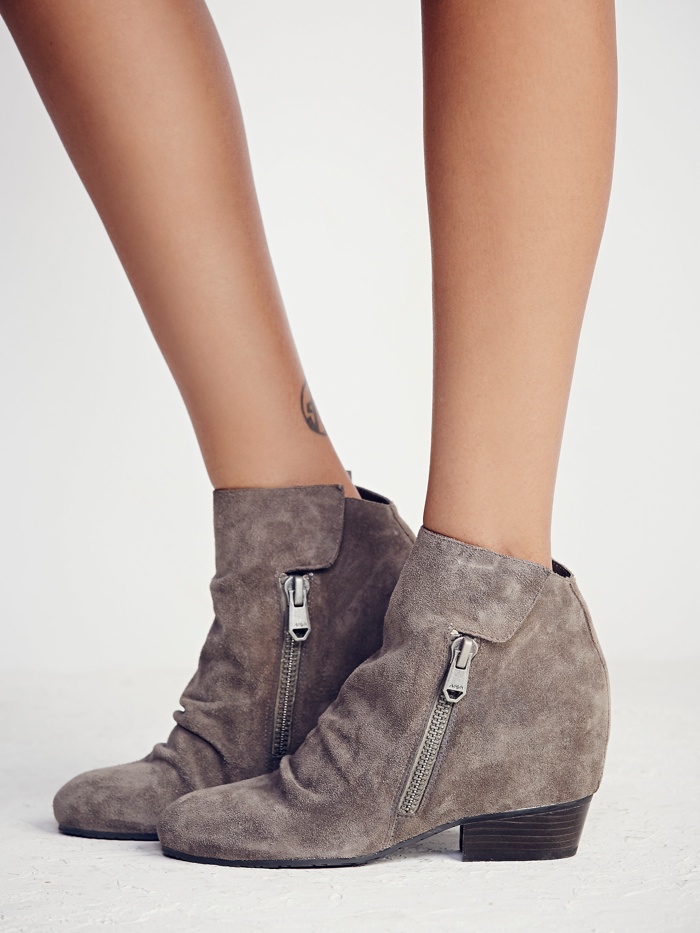 NAYA Suede Wedge Boot available for $169.00