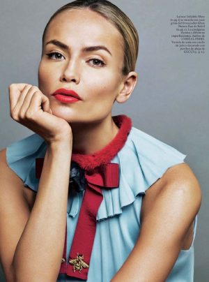 Natasha Poly Gets Her Closeup in S Moda Natasha Poly Gets Her Closeup in S Moda