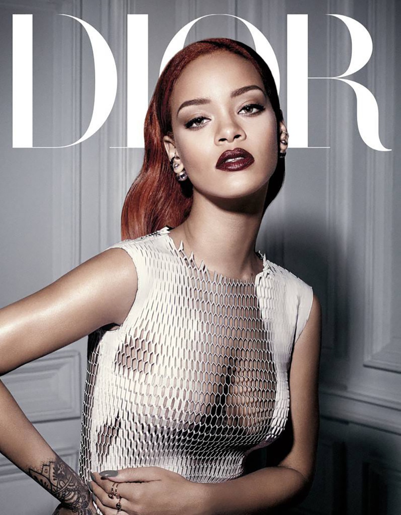 Rihanna on Dior #11 cover (2015)