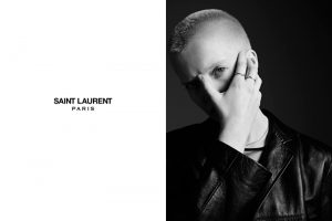 Ruth Bell Makes the Buzz Cut on Trend for Saint Laurent