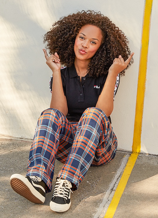 Serayah channels 1970s style for the photo shoot