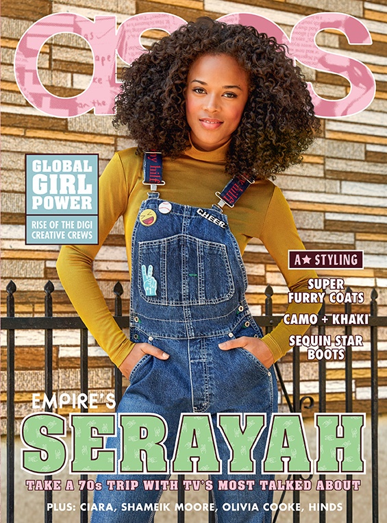 Seryah on ASOS Magazine October 2015 cover