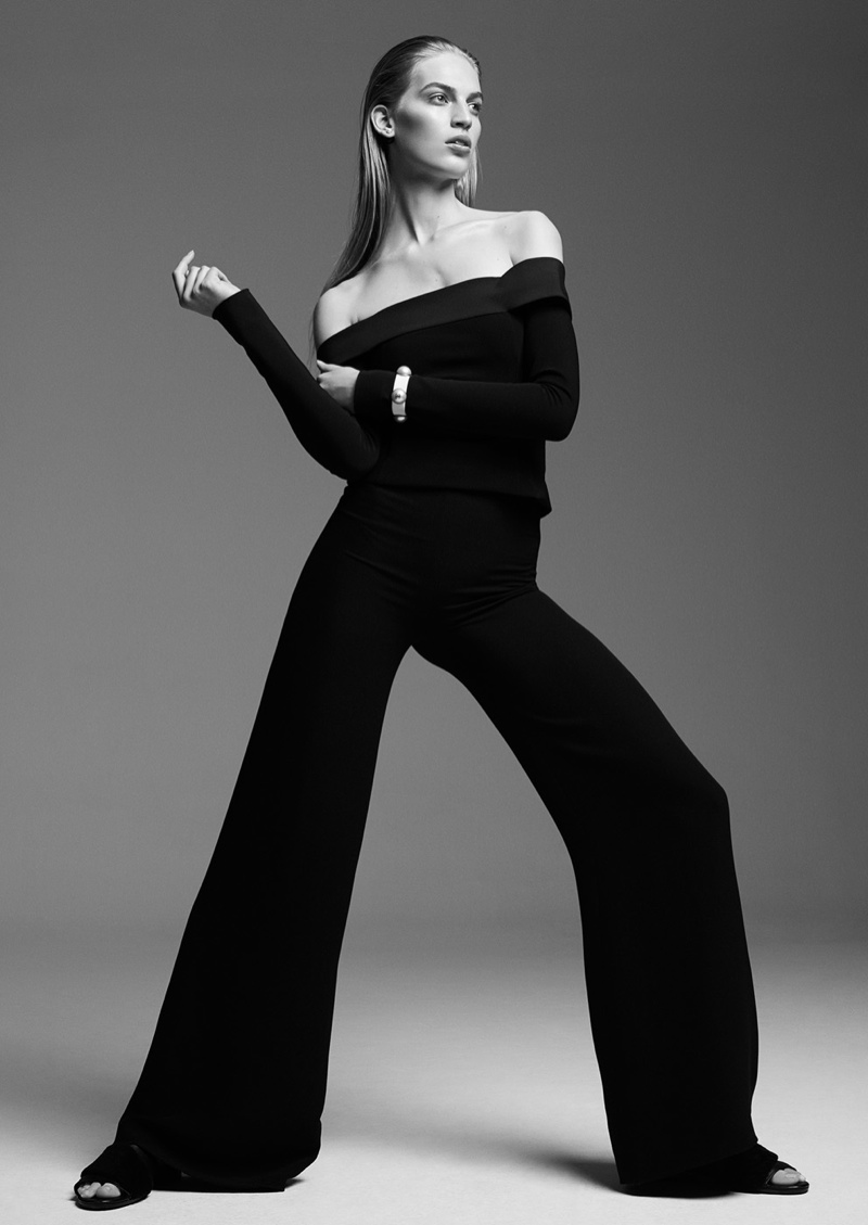 Vanessa Axente Models Minimal Style for Supernation #1 by Zoltan Tombor