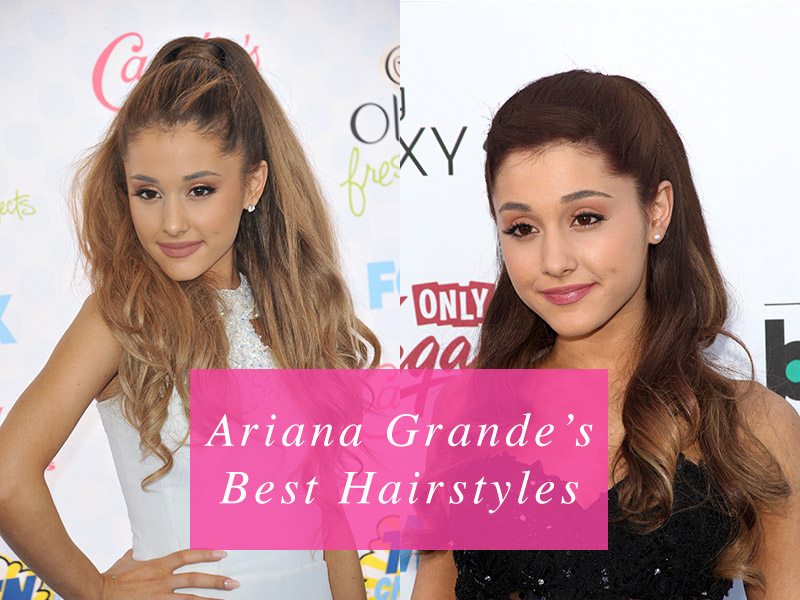 Ariana Grande Switched to a Low Ponytail