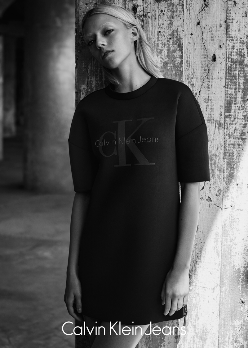 Pyper America for Calvin Klein Jeans Black Series Campaign