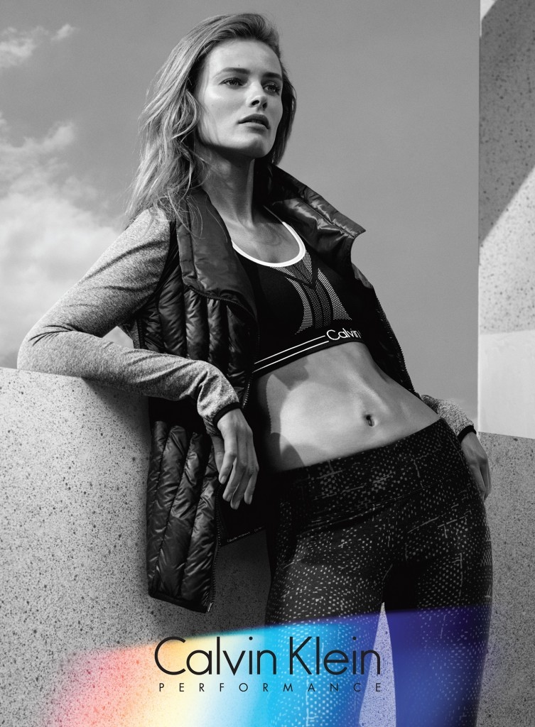 Edita Vilkeviciute for Calvin Klein Performance