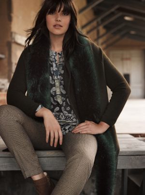 Candice Huffine Takes on Winter Outerwear for Violeta by Mango Candice Huffine Takes on Winter Outerwear for Violeta by Mango