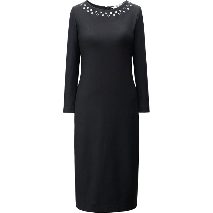 UNIQLO and Carine Roitfeld Black Dress with 3/4 Sleve