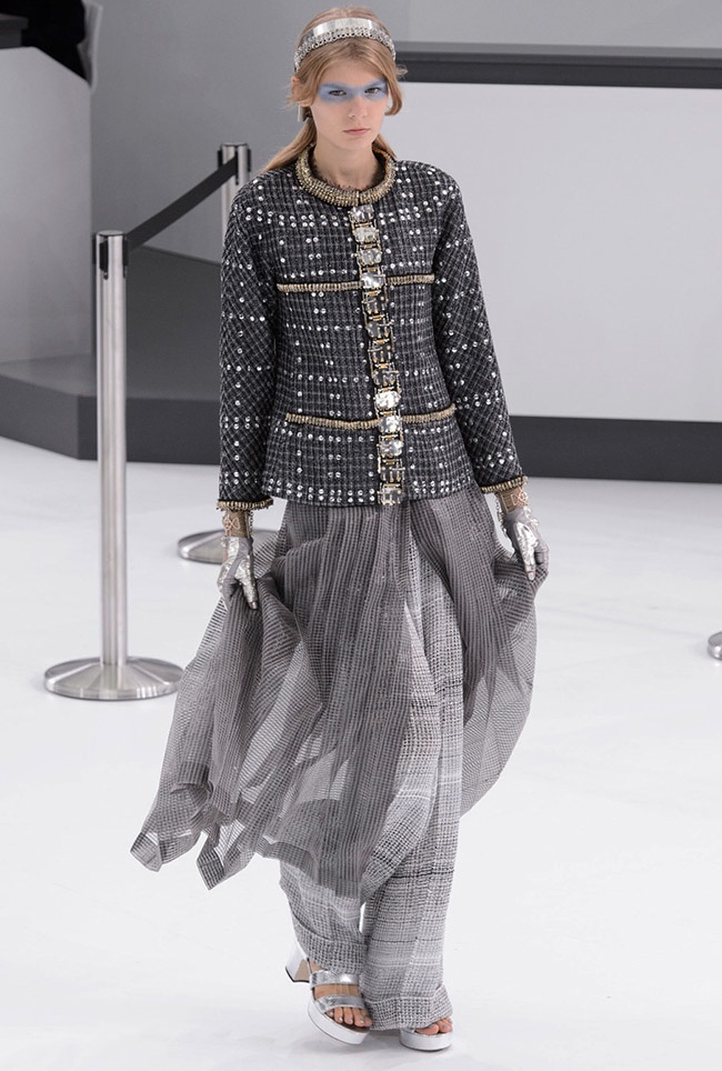 A look from Chanel's spring 2016 collection