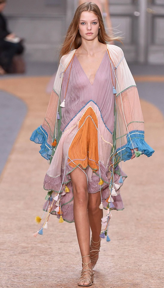 A look from Chloe's spring-summer 2016 collection