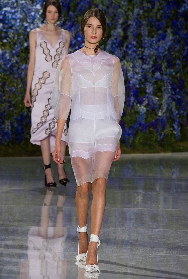 A look from Dior's spring 2016 colelction