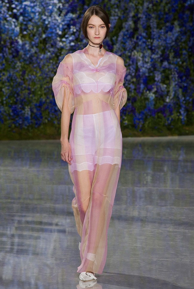 A look from Dior's spring 2016 collection