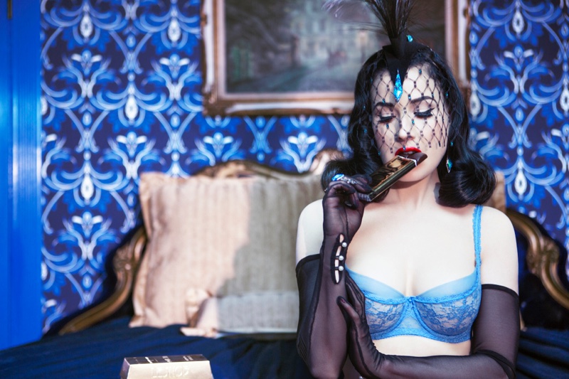 Dita Von Teese stars in WhoYouAre shoot