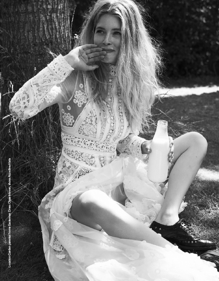 Doutzen Kroes is a Natural Beauty in Holland Herald