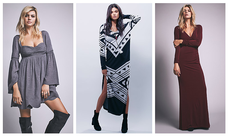 Free People Long-Sleeve Dresses