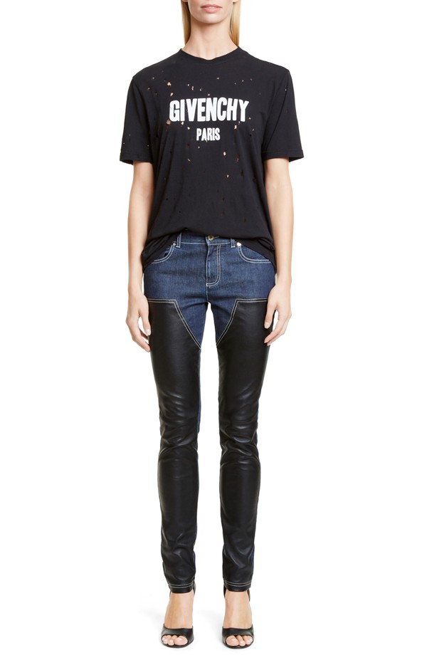 Givenchy Destroyed Cotton T-Shirt