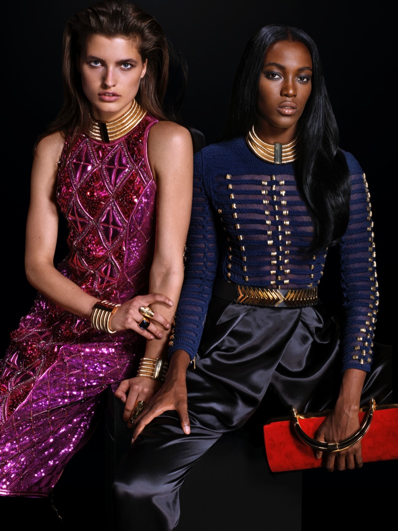 The Balmain x H&M Lookbook Has Finally Arrived!