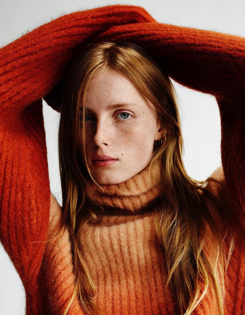 Rianne van Rompaey stars in H&M fall 2015 editorial