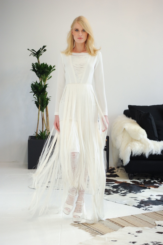 See Houghton Bridal's Fall Collection Inspired by Penny Lane & Kate Moss