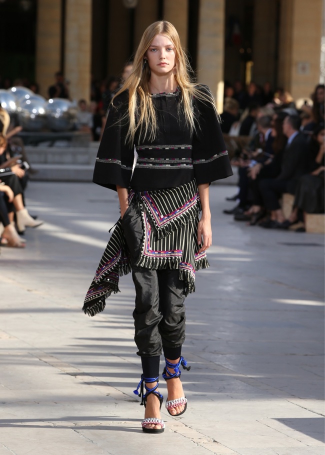 A look from Isabel Marant's spring 2016 collection