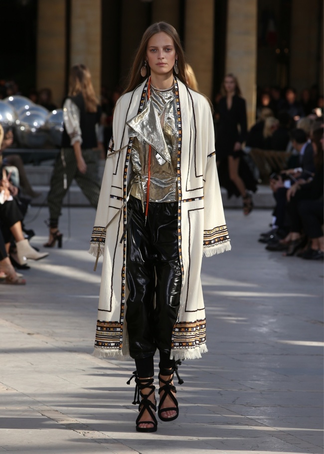 A look from Isabel Marant's spring 2016 collection