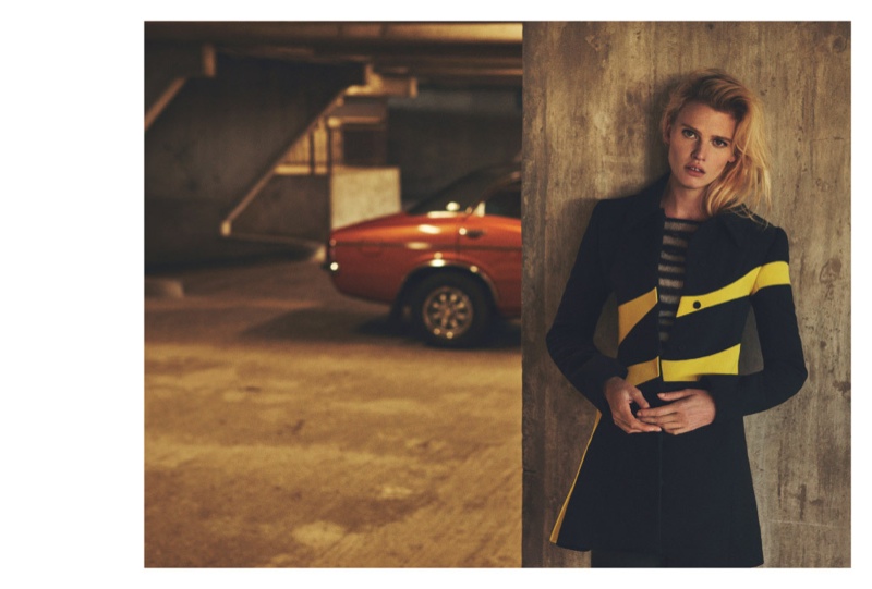 Lara Stone Goes for a Joy Ride in Russh Editorial Lara Stone Goes for a Joy Ride in Russh Editorial