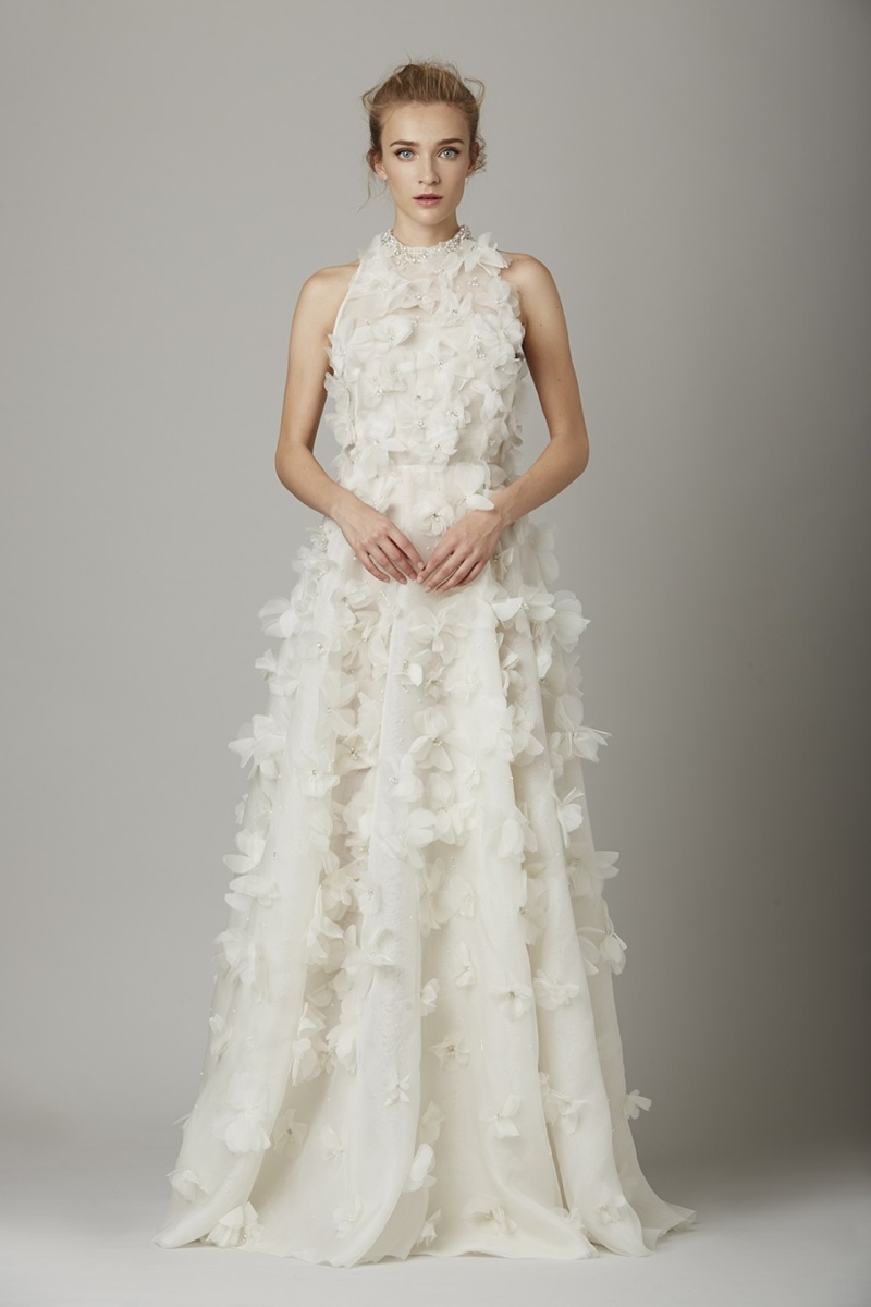Lela Rose Bridal Embraces Elegant Embroideries for Fall 2016