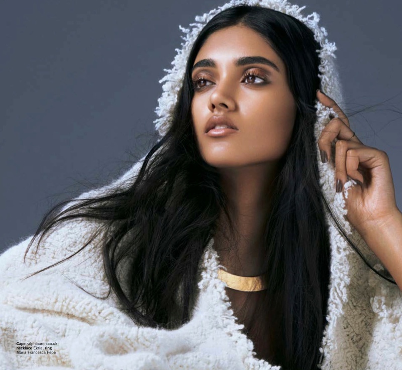 Neelam Gill Takes on Fall Beauty Looks for Glamour UK