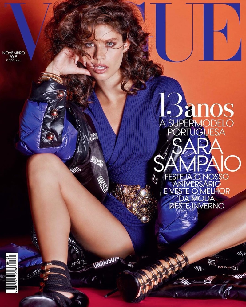 Sara Sampaio on Vogue Portugal November 2015 Cover
