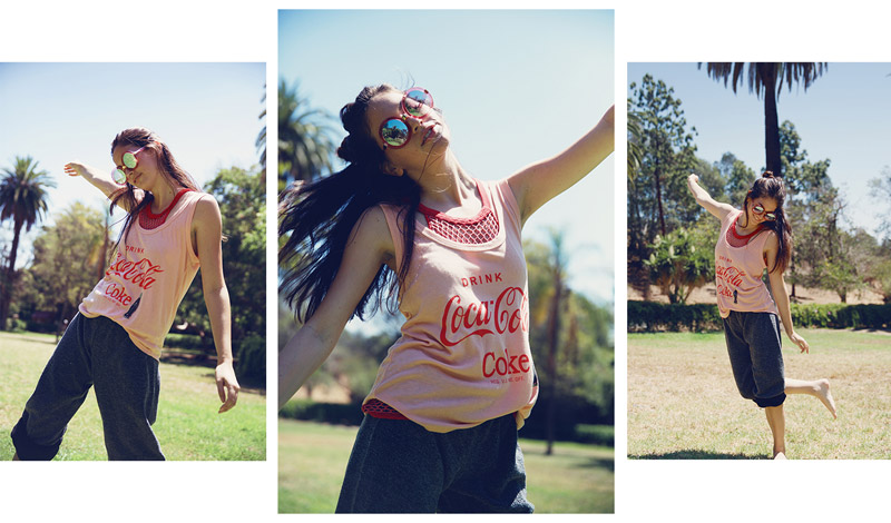 Wildfox Collaborates with Coca-Cola on Playful Basics