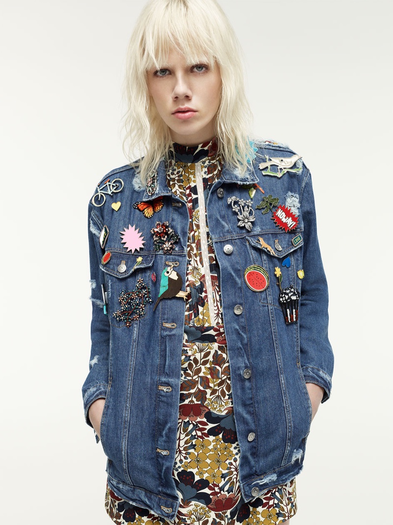Zara spotlights grunge style in new editorial
