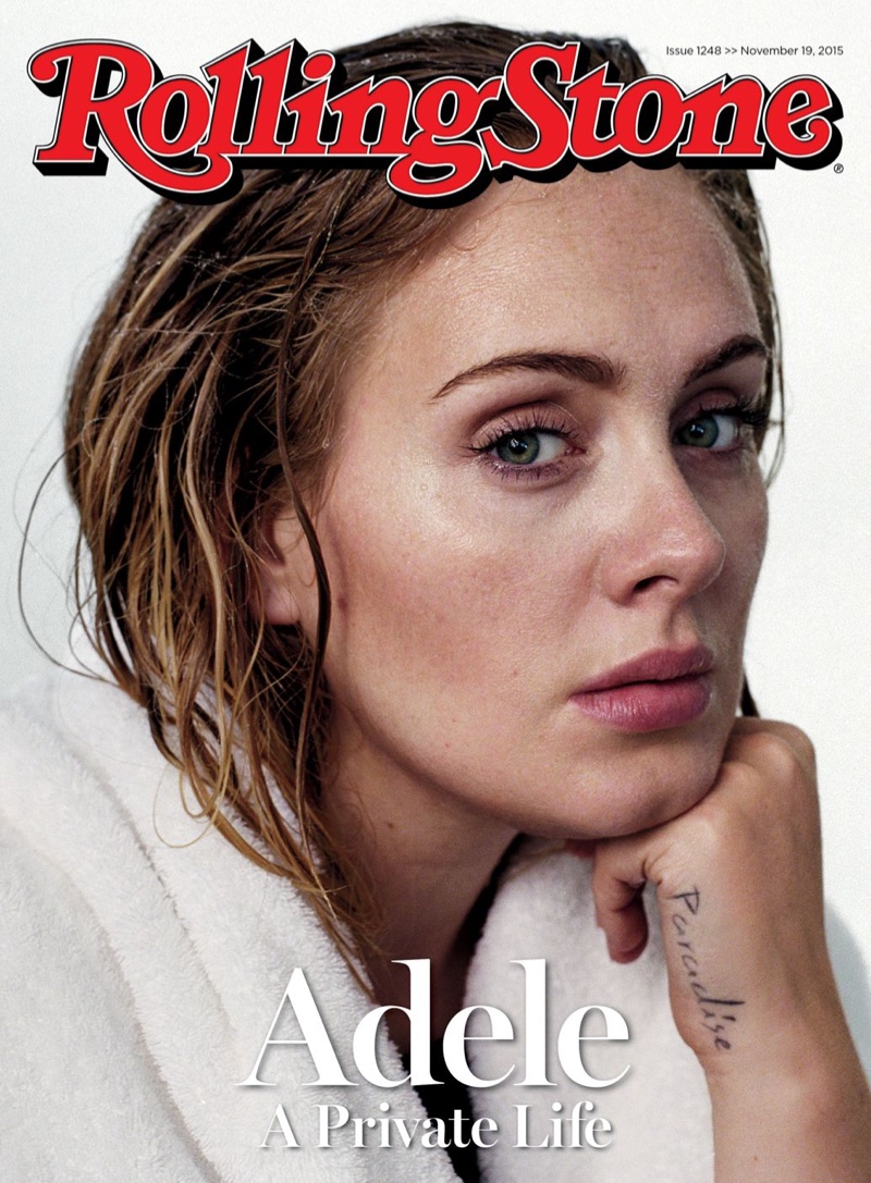 Adele on Rolling Stone Magazine November 19, 2015 cover