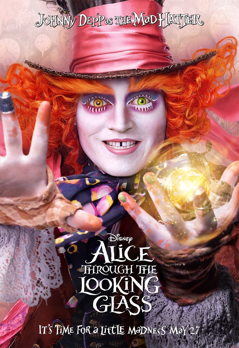 Johnny Depp as The Mad Hatter