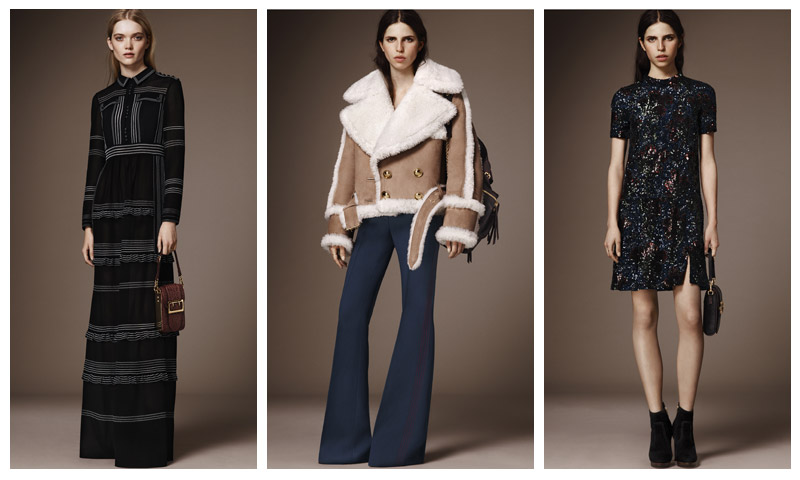 Looks from Burberry's pre-fall 2016 collection