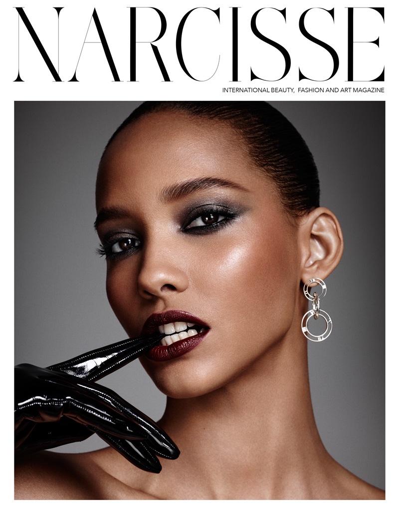 Cora Emmanuel on Narcisse November 2015 cover