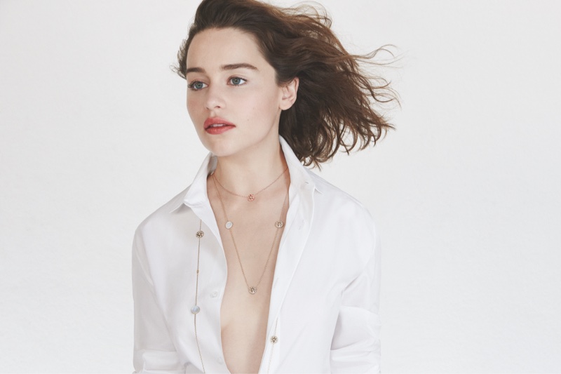 Emilia Clarke stars in Dior Jewelry campaign