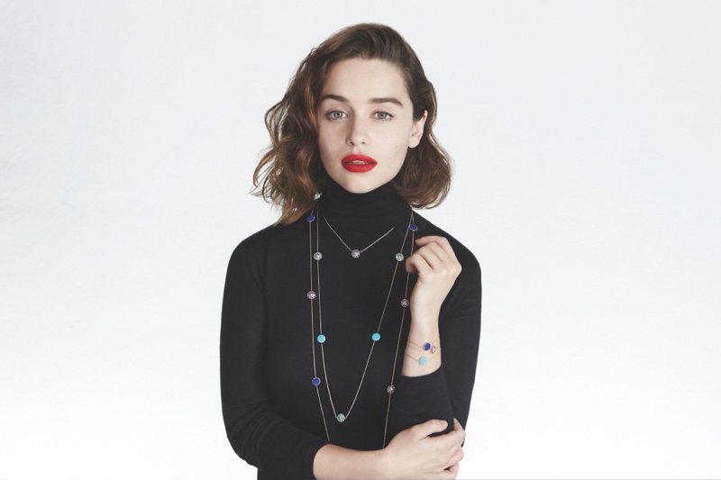 Emilia Clarke for Dior Jewelry