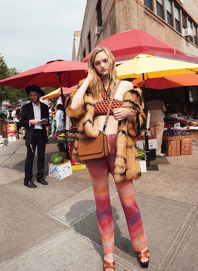 Gemma Ward Wears the Most Colorful Cruise Collections for V