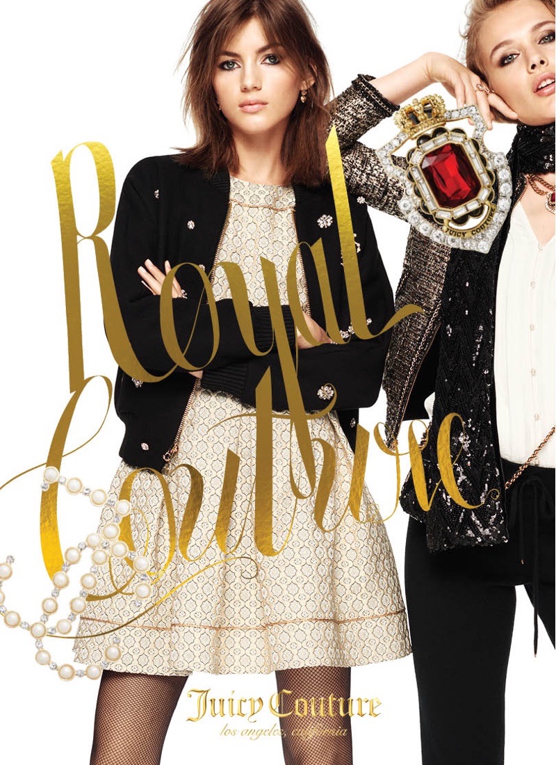 An image from Juicy Couture's holiday 2015 trend book